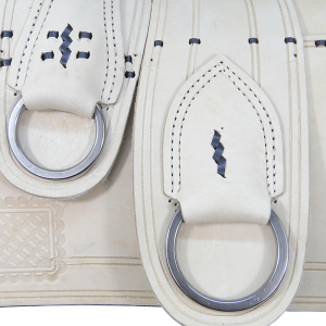 Arreio Pant. Campeao Suador. Couro. Arg. Inox - Imagem 4