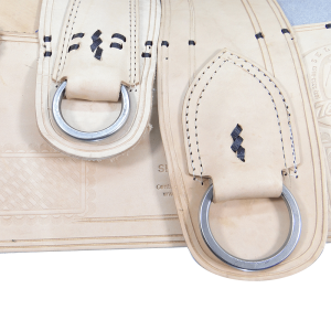 Arreio Pantaneiro Campeão Pequeno Suador Couro Argola Inox - Imagem 4