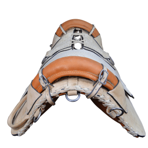 Arreio Charuto Gaucho S. Vaqueta  Arg. Inox - Imagem 3