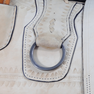 Arreio Charuto Gaucho S. Vaqueta  Arg. Inox - Imagem 4