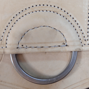 Arreio Charuto Mod. São José Suador Vaq. Arg. Inox - Imagem 4