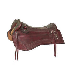 Arreio Cabeça c/ Chapa Boiadeiro Arg. Inox