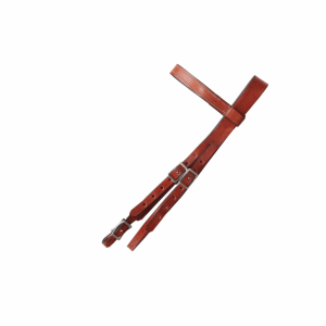 Cabeçada Manga Larga Lisa c/ Fivela Canoa