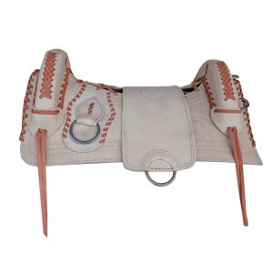 Arreio Charuto Paulista. C/ Madeira Bord. Esp. Arg. Inox