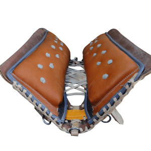 Arreio Charuto Paulista Grande. Suador Vaq. Arg. Inox - Imagem 4