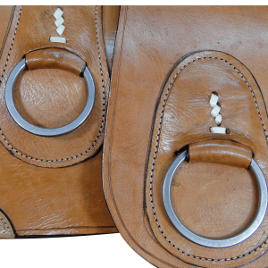 Arreio Charuto Mod. São Paulo Soador Vaq. Arg. Inox - Imagem 4