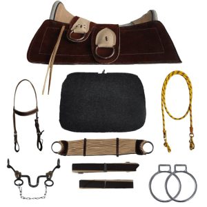 Arreio Pantaneiro Campeiro Pintado Completo 09 Peças