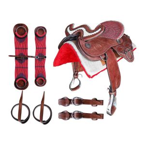 Arreio Cutuca Lombilho 500 c/ Argola Inox Completo