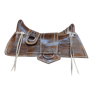 Arreio Pantaneiro Modelo São José Amarrado Pintado  Argola Inox